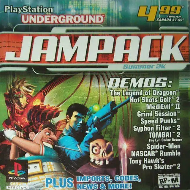 PlayStation Underground Jampack Summer 2000