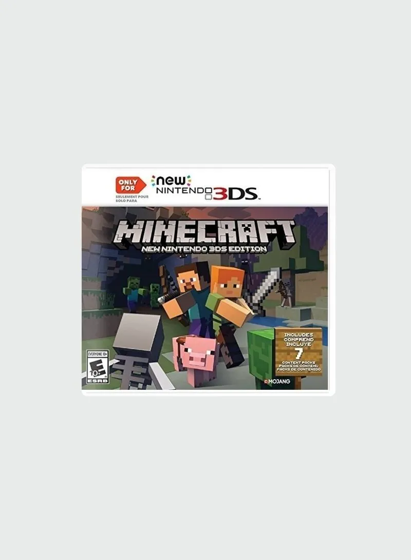 Minecraft New Nintendo 3DS Edition [new 3ds] | Buy at GAMECYCLE Vixeoo.com