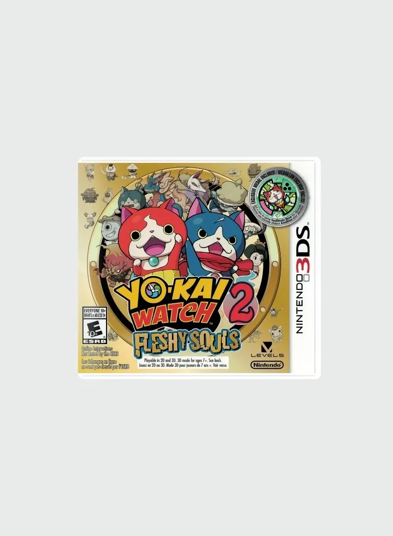 Yo-Kai Watch 2 Fleshy Souls | Buy at GAMECYCLE Vixeoo.com
